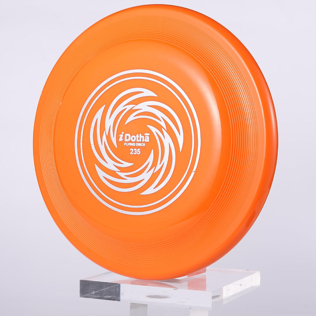 idotha sports flying disc showing 9.3 inch diameter and 105g weight