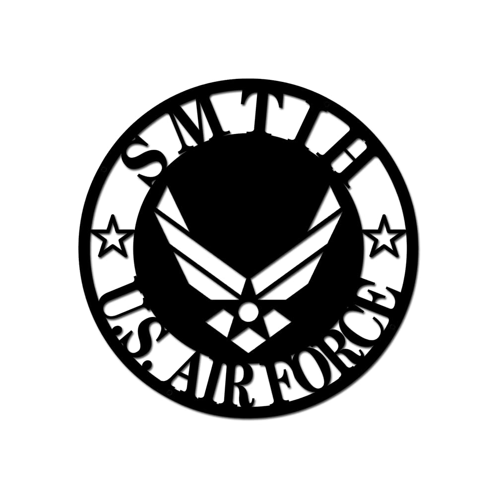 IFHUH personalized metal sign for Air Force Soldier