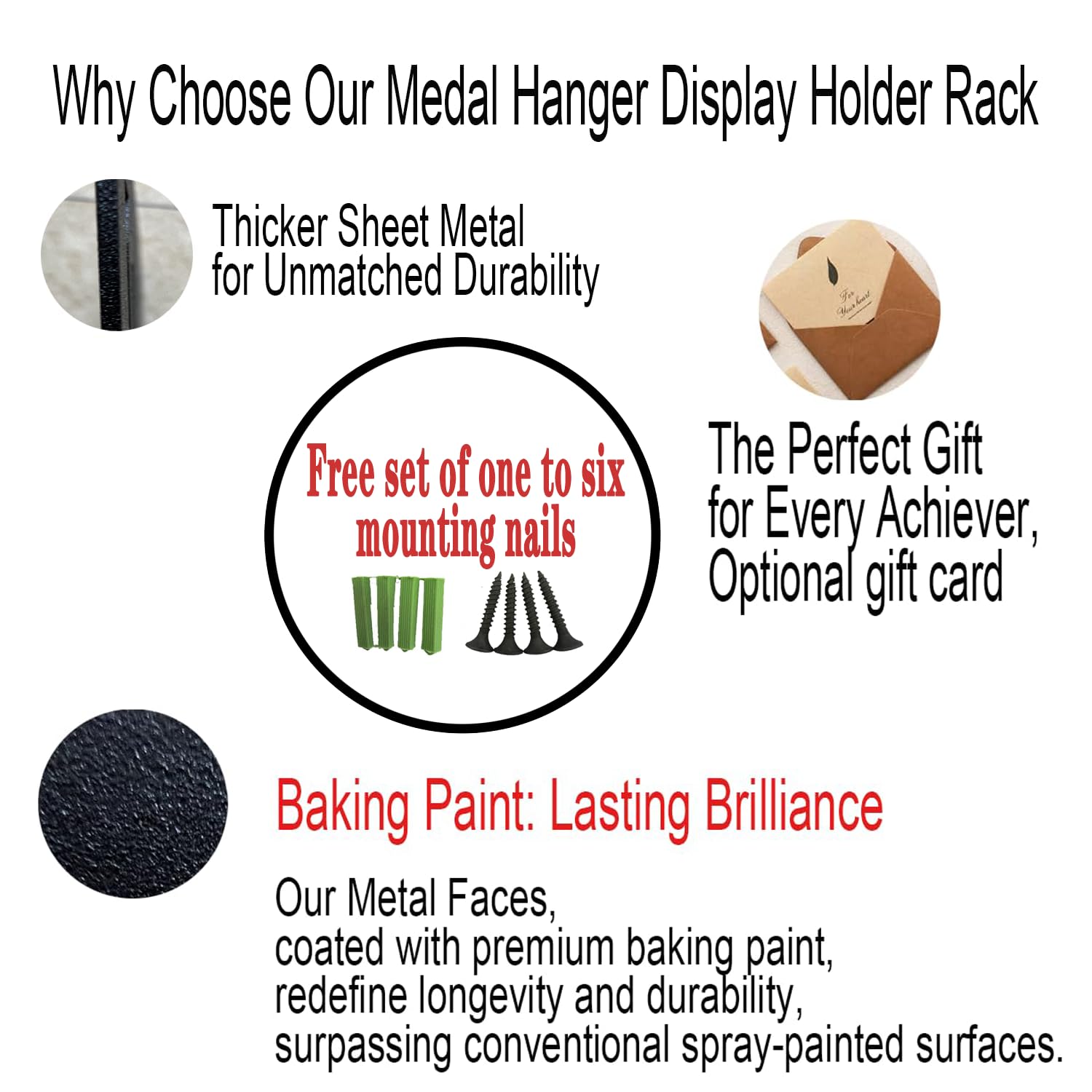 Durable metal sign for indoor or outdoor use