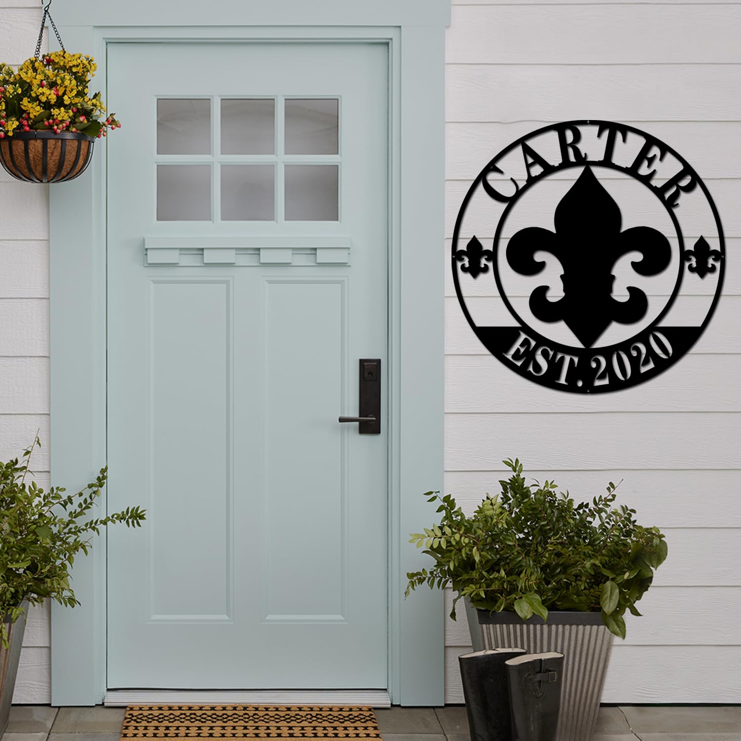 14 sizes available IFHUH Fleur De Lis wall sign