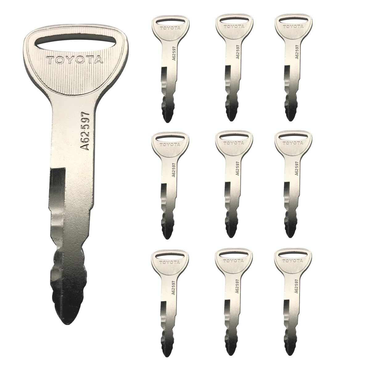 Ignition Keys 57591-23330-71 for Toyota Forklift