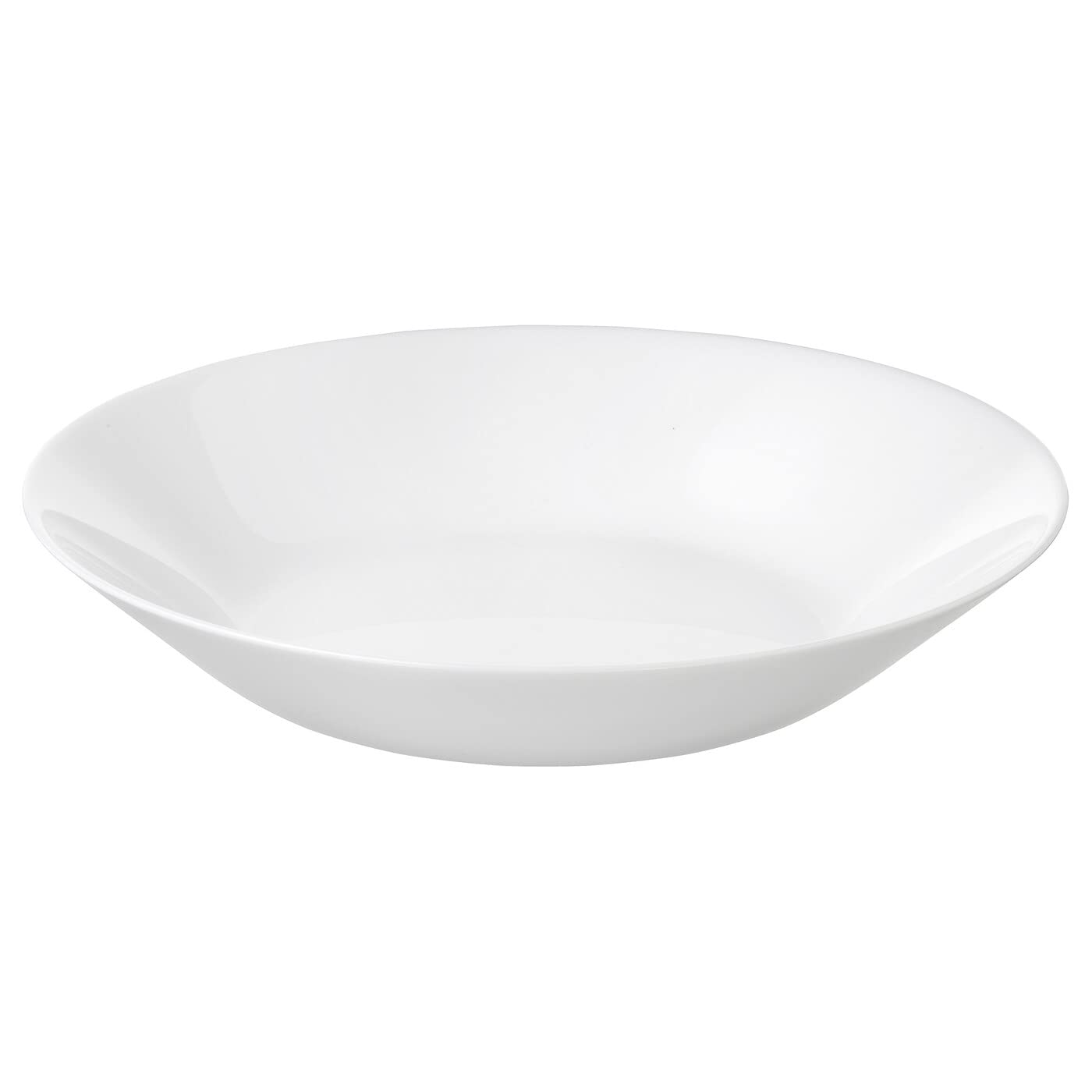Deep plates 20 cm diameter by IKEA tempered glass 6-pack