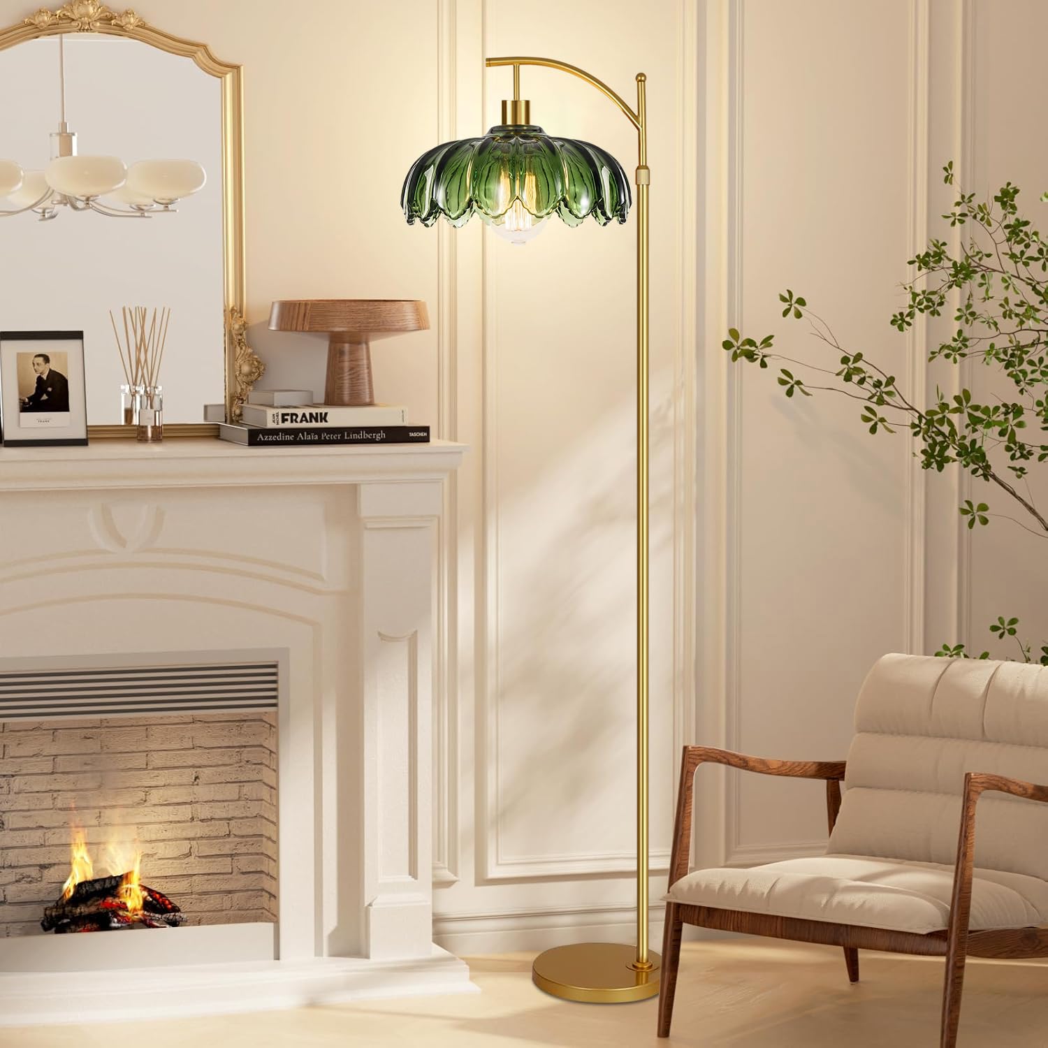 ILLMTW bohemian style floor lamp for decor