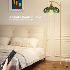 ILLMTW dimmable floor lamp remote control and foot switch