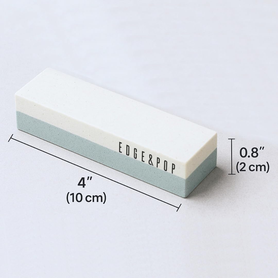 Compact sharpening stone designed for small blades and daily carry