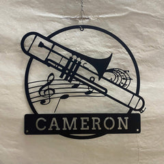 IMIDU trumpet wall art 12in LED sign