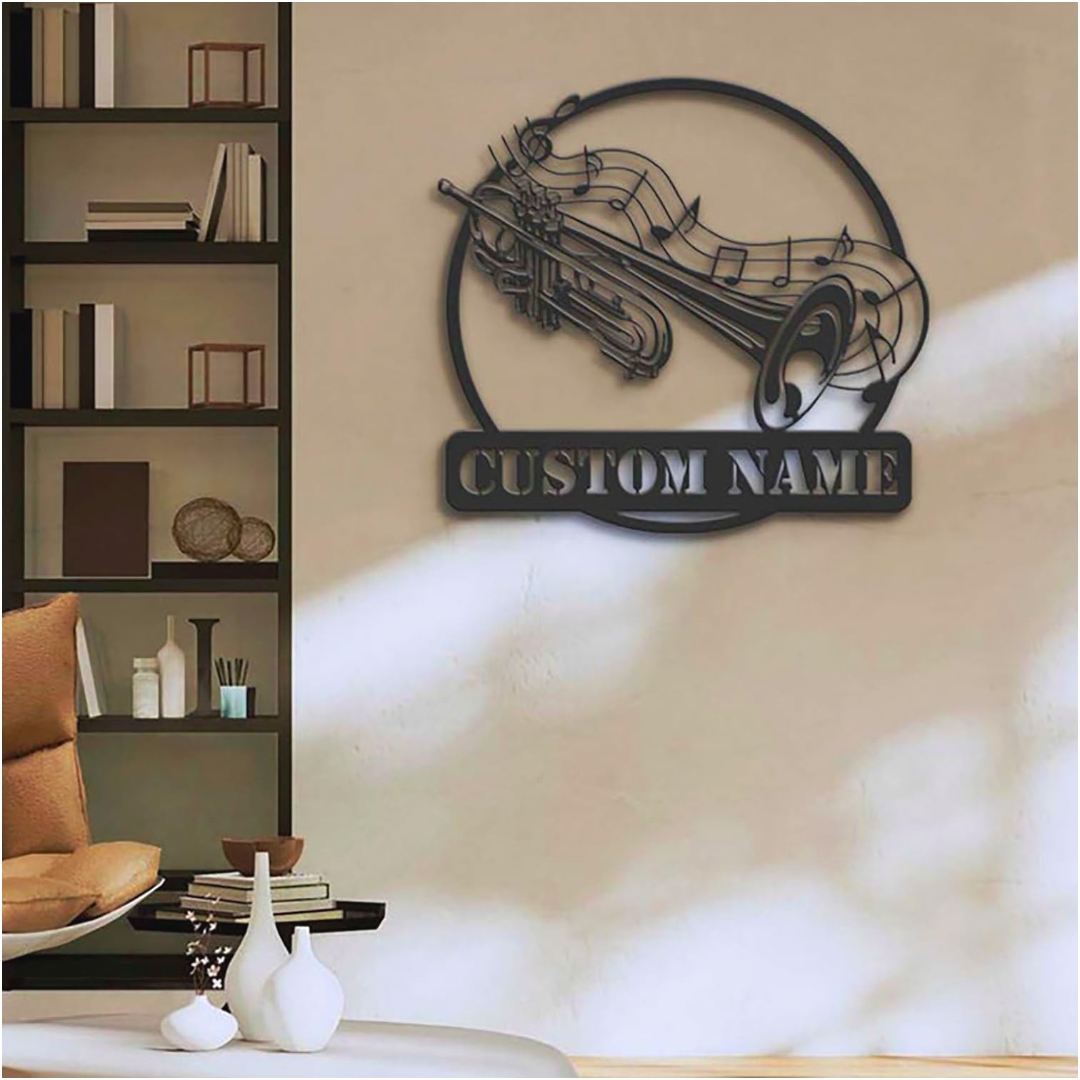 IMIDU trumpet wall art 28in LED sign