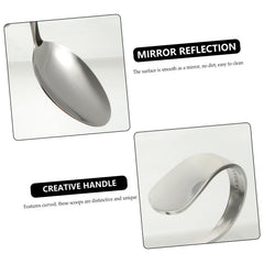 IMIKEYA stainless steel serving spoons for salads