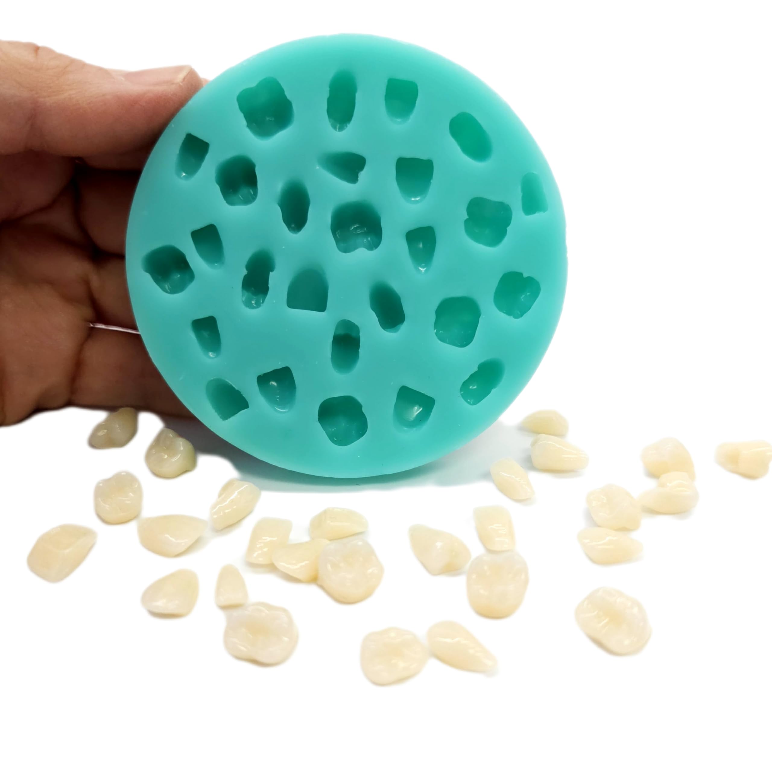 Imitation Human Teeth silicone tooth mold NC041 image 1