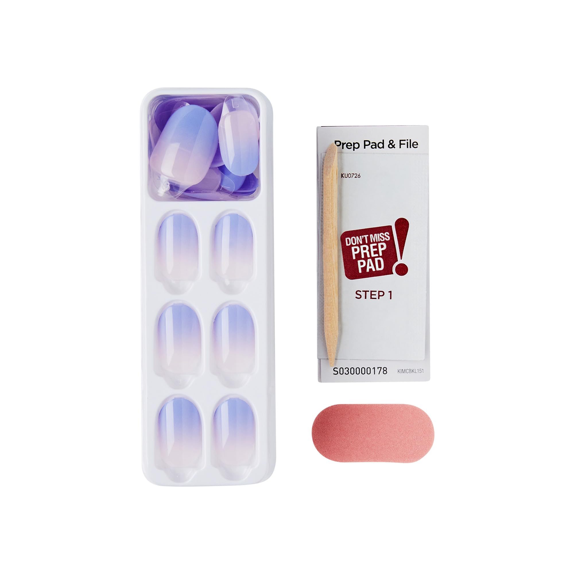Patented Super Hold Adhesive detail on Impress nails Friendzone