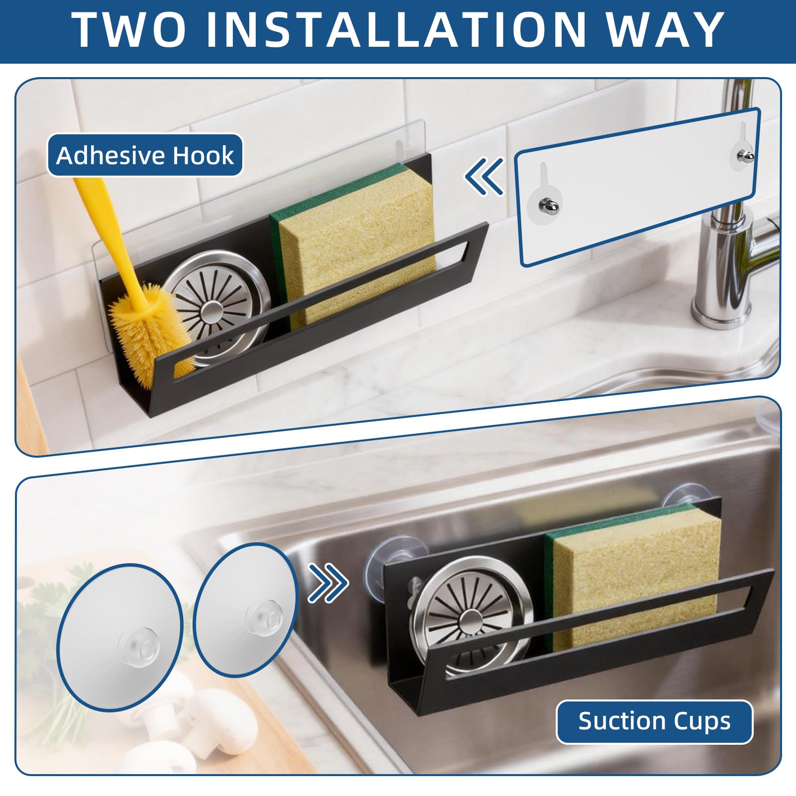 Hollow drainage design for fast drying kitchen tools