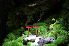 Zen garden torii decor for desk and shelf