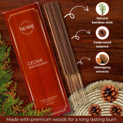 Inciensos aromáticos para la casa cedar mahogany