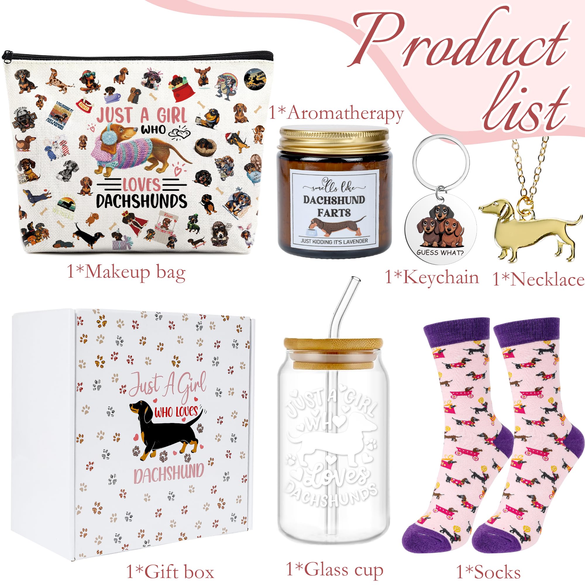gift box packaging for INCOK dachshund gifts set