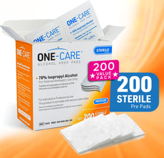 Individually wrapped prep pads for hygiene