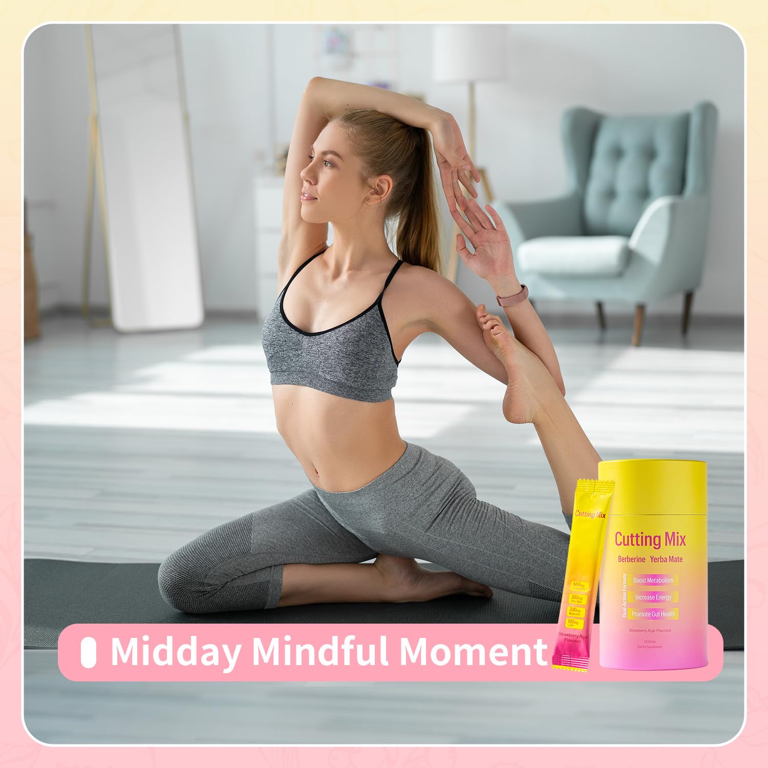 Convenient daily-use sticks for wellness with GLEAMETT Cutting Drink Mix