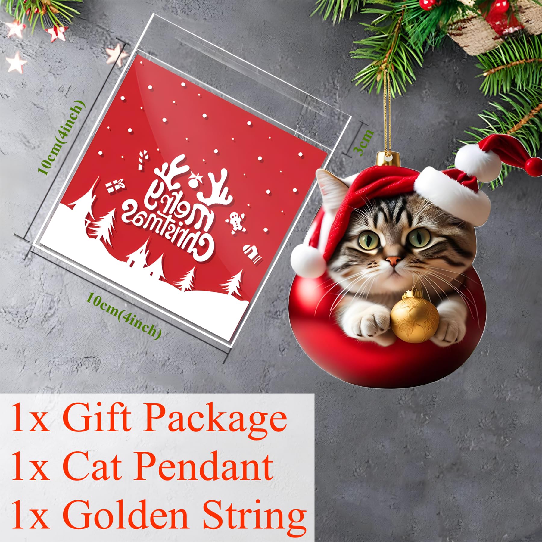 Indoor mantel car decor cat ornament