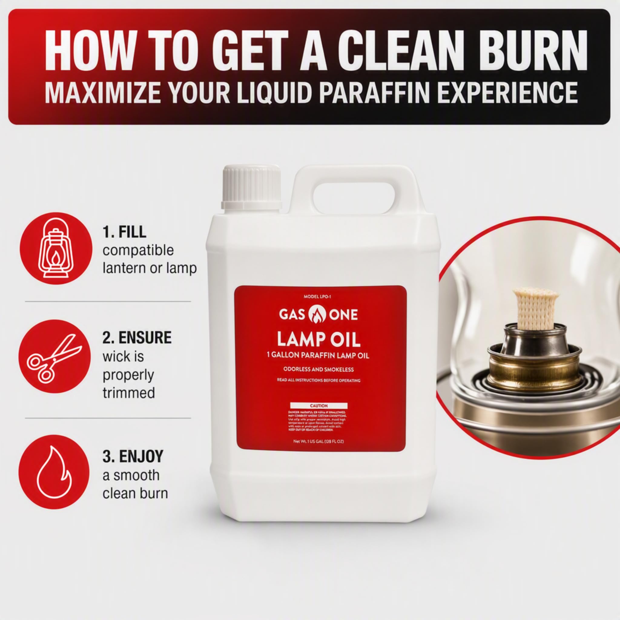 Lamp oil suitable for torches emergency lights and candlesticks