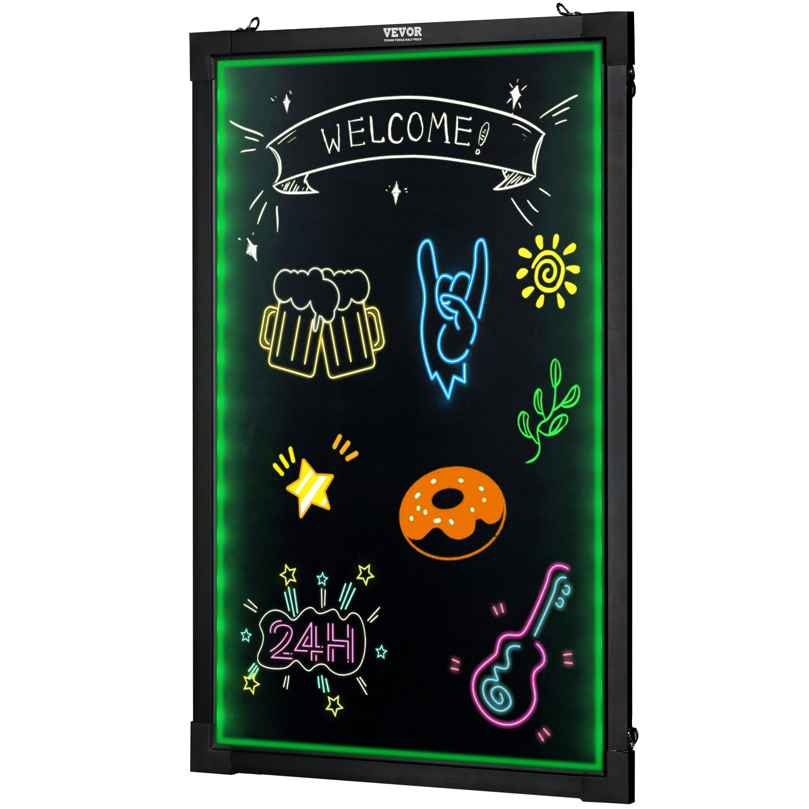 Indoor and outdoor use capable LED message board