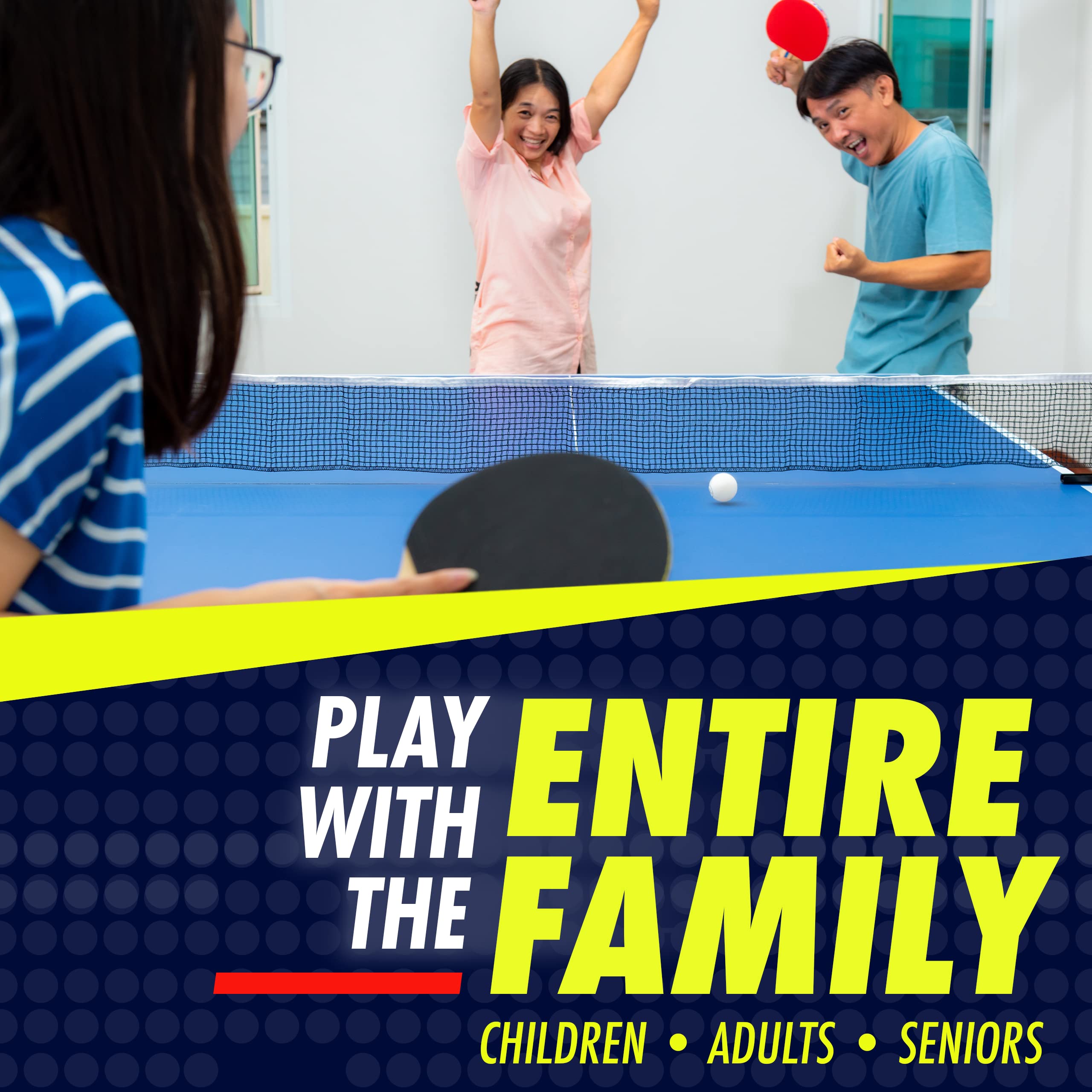 Indoor and outdoor ping pong set