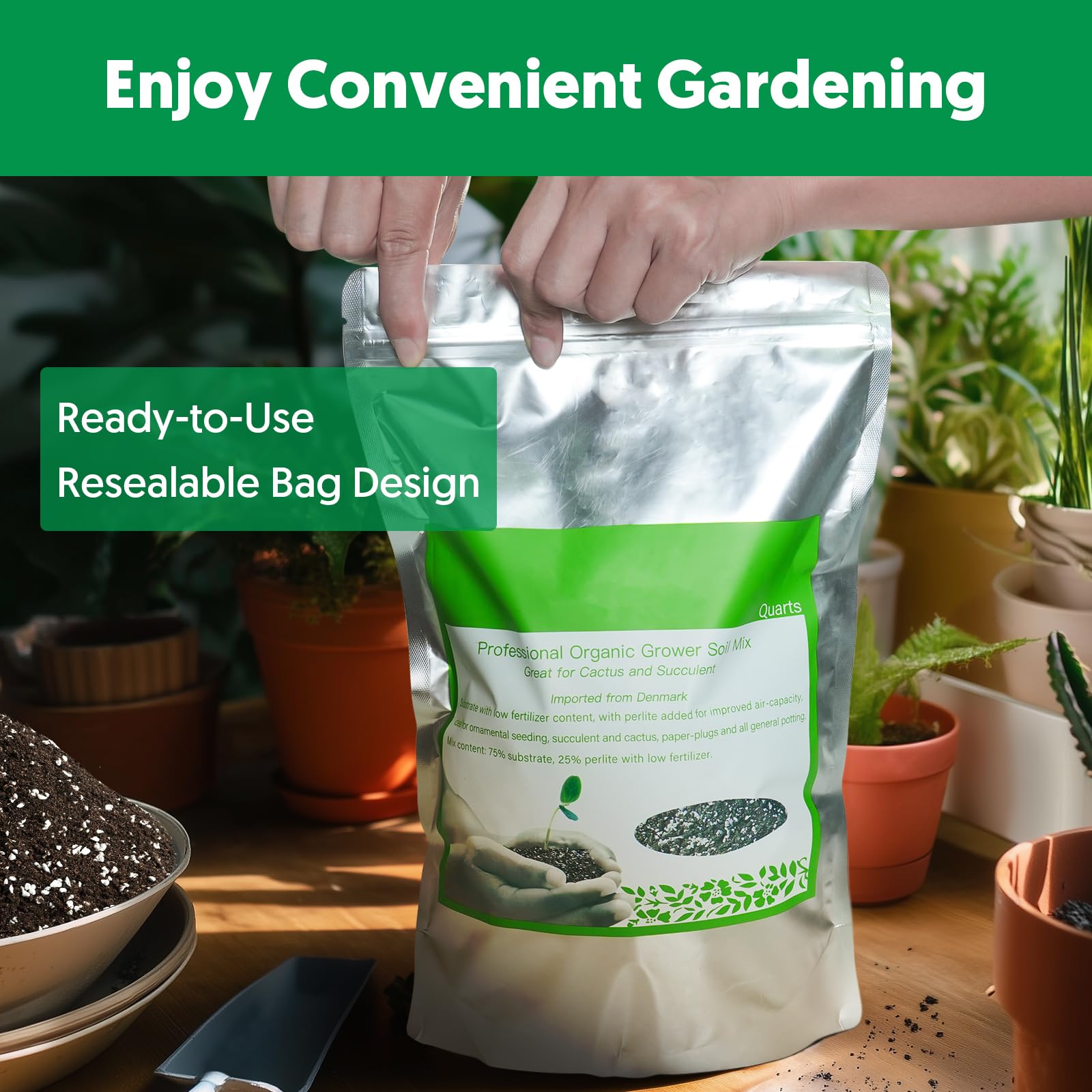 potting mix for cuttings propagation and repotting