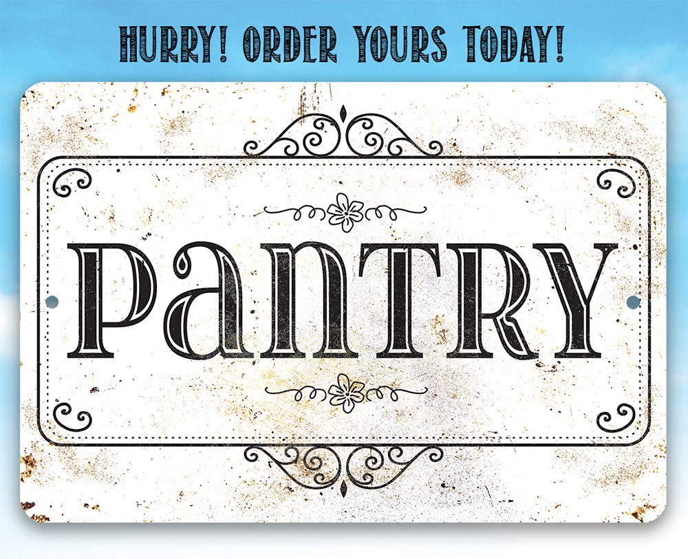 Pantry Metal Sign made in Tomball Texas family shop