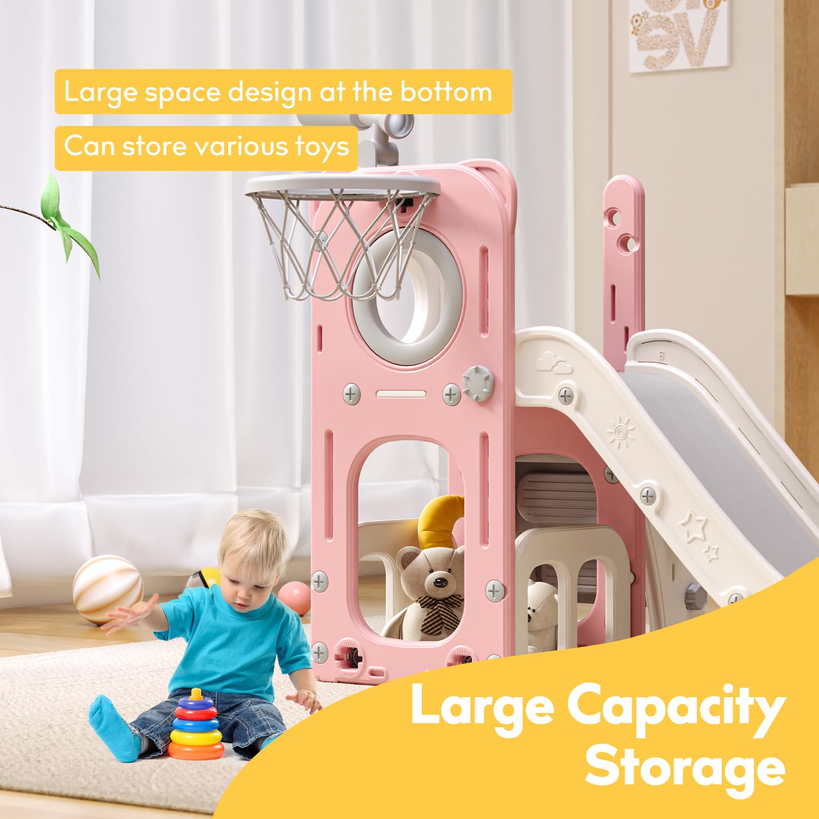 durable safe design toddler playset components