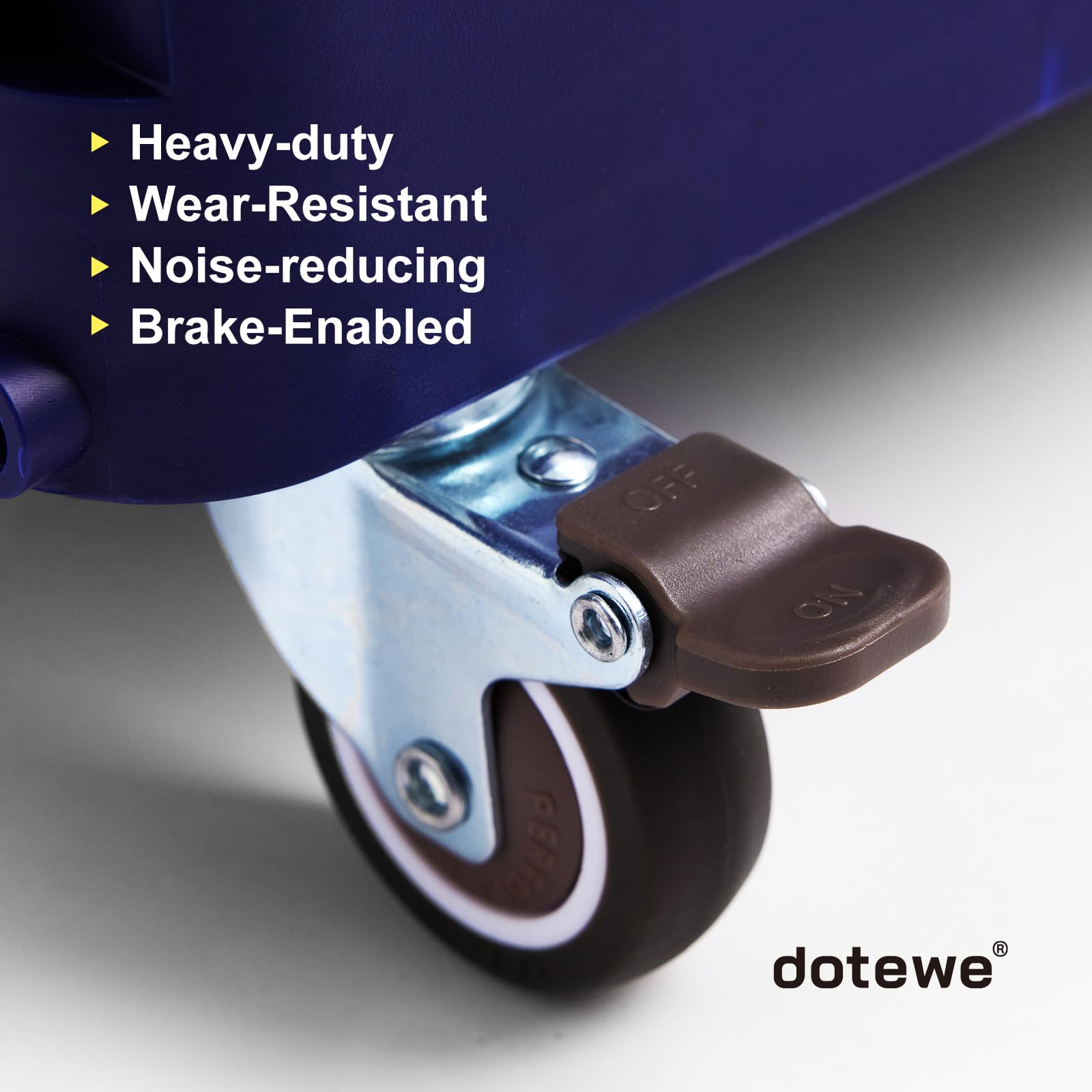 Indoor and outdoor use cart with lid purple