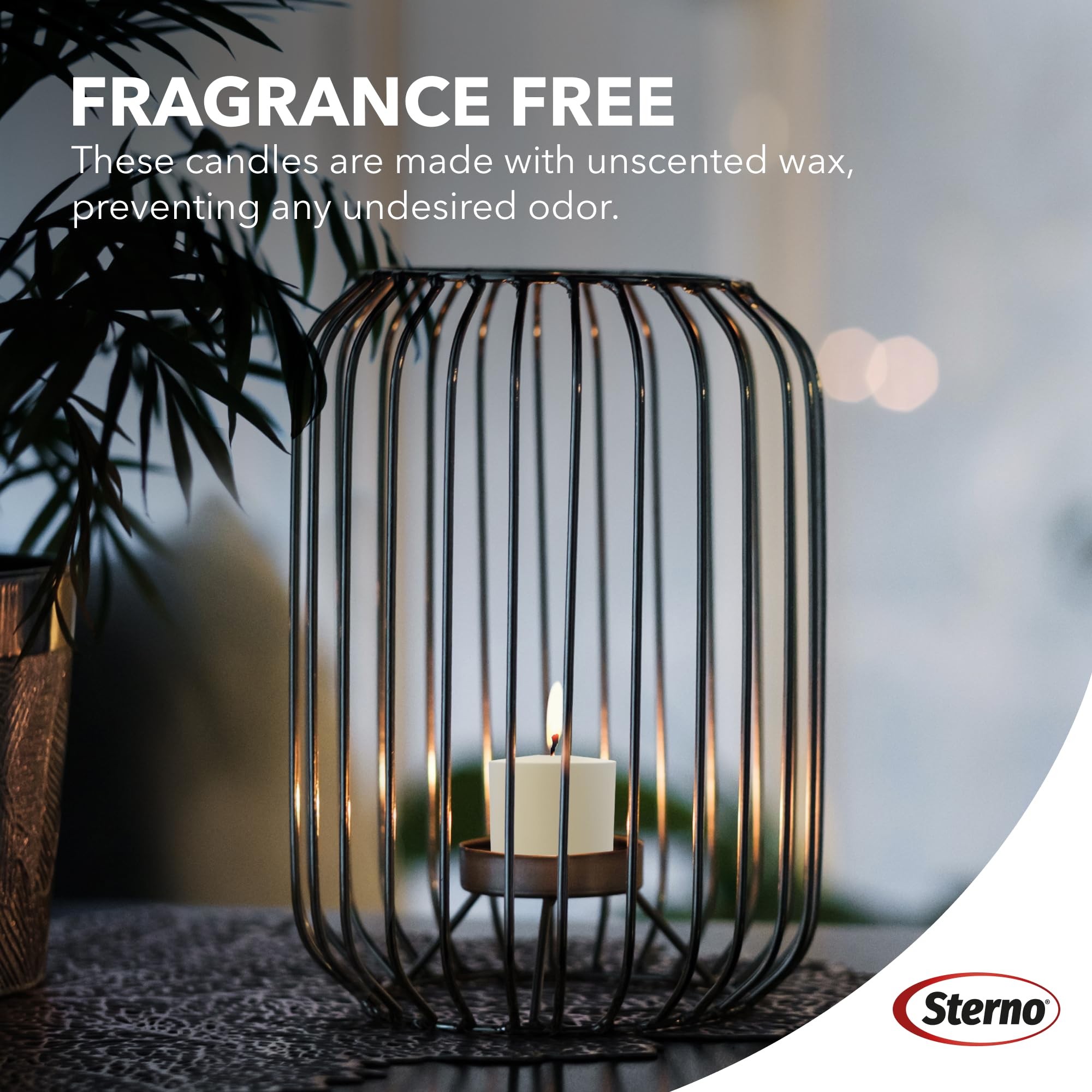 Bulk pack of Sterno votive candles for events