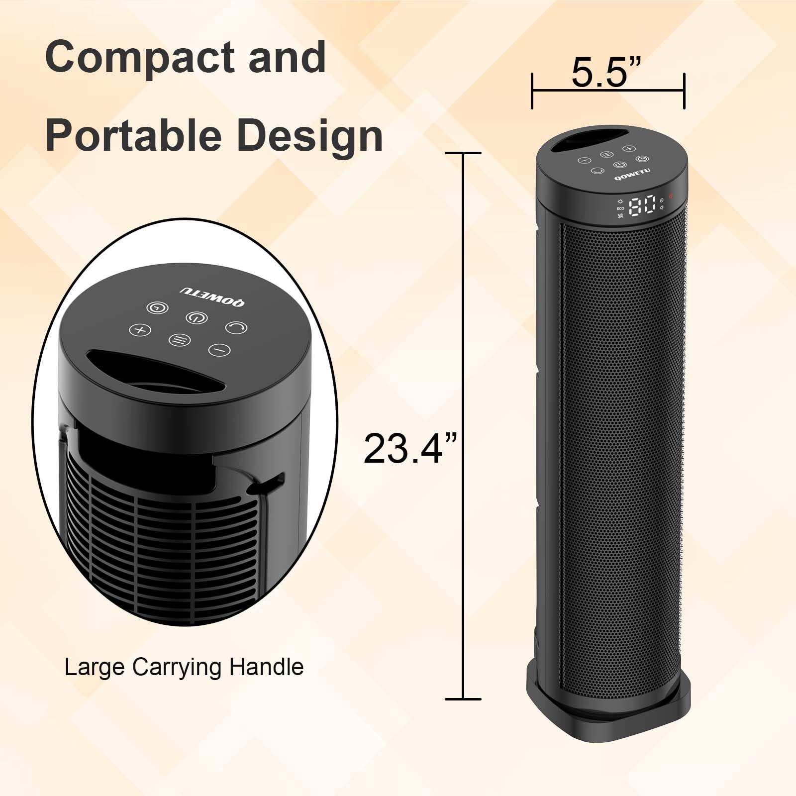 ETL certified indoor space heater