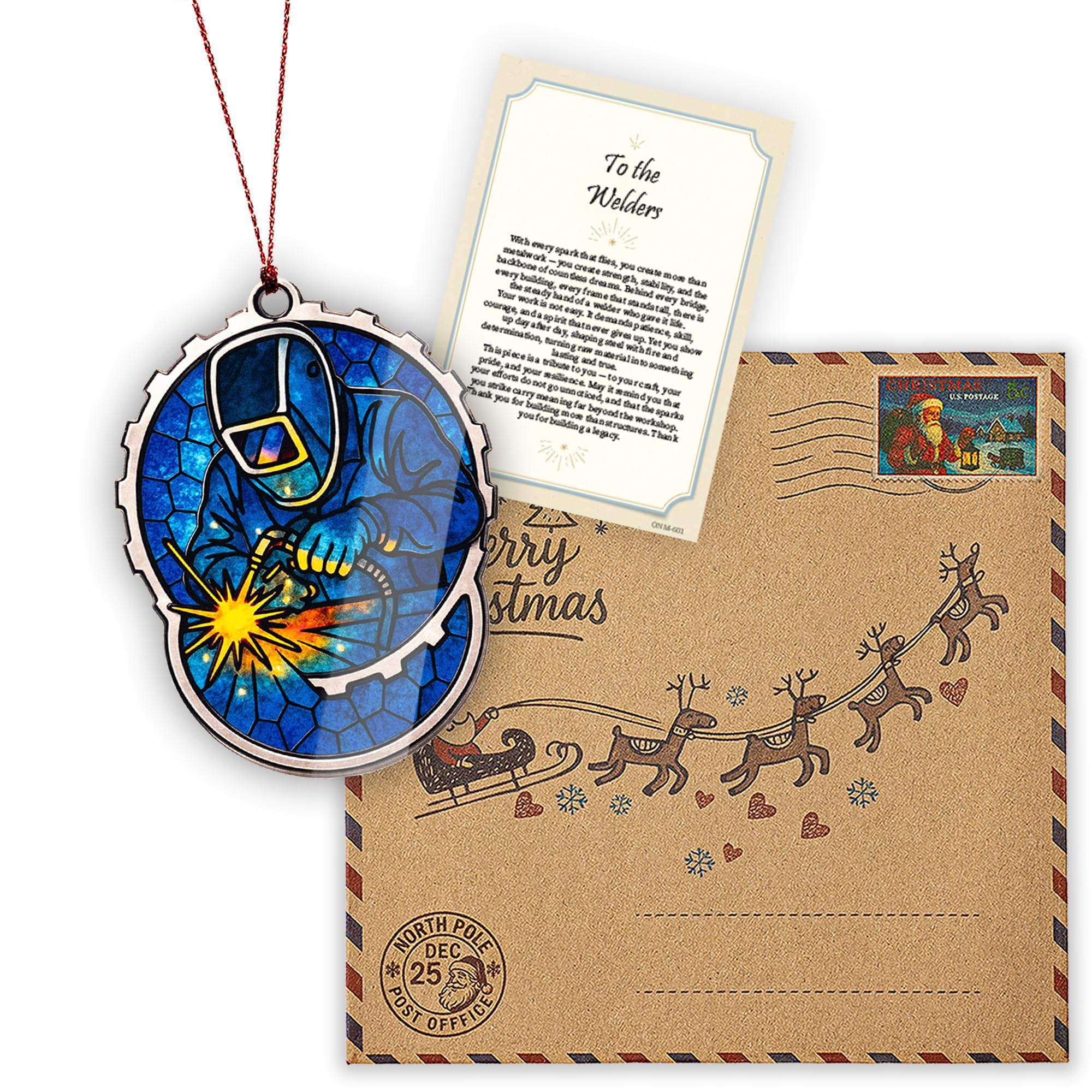 Christmas Ornament 2025 decorative piece packaging