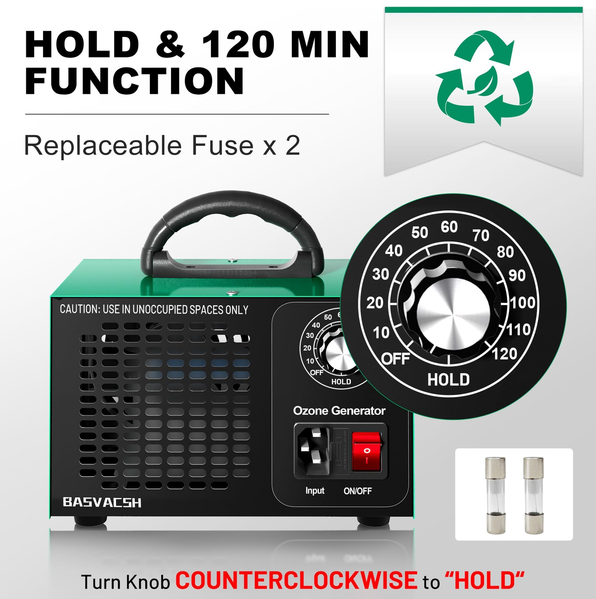 industrial-use-only ozone deodorizer