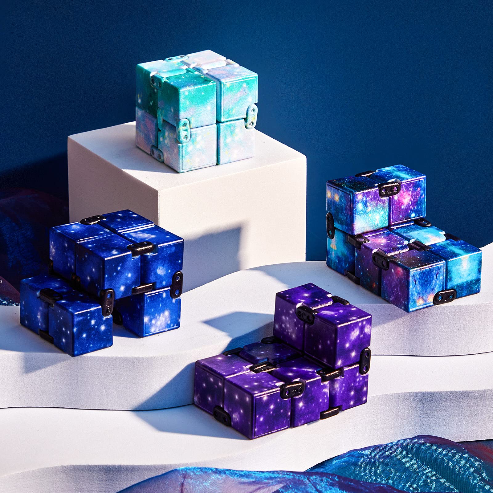 Infinity Cube focus toy aiding concentration
