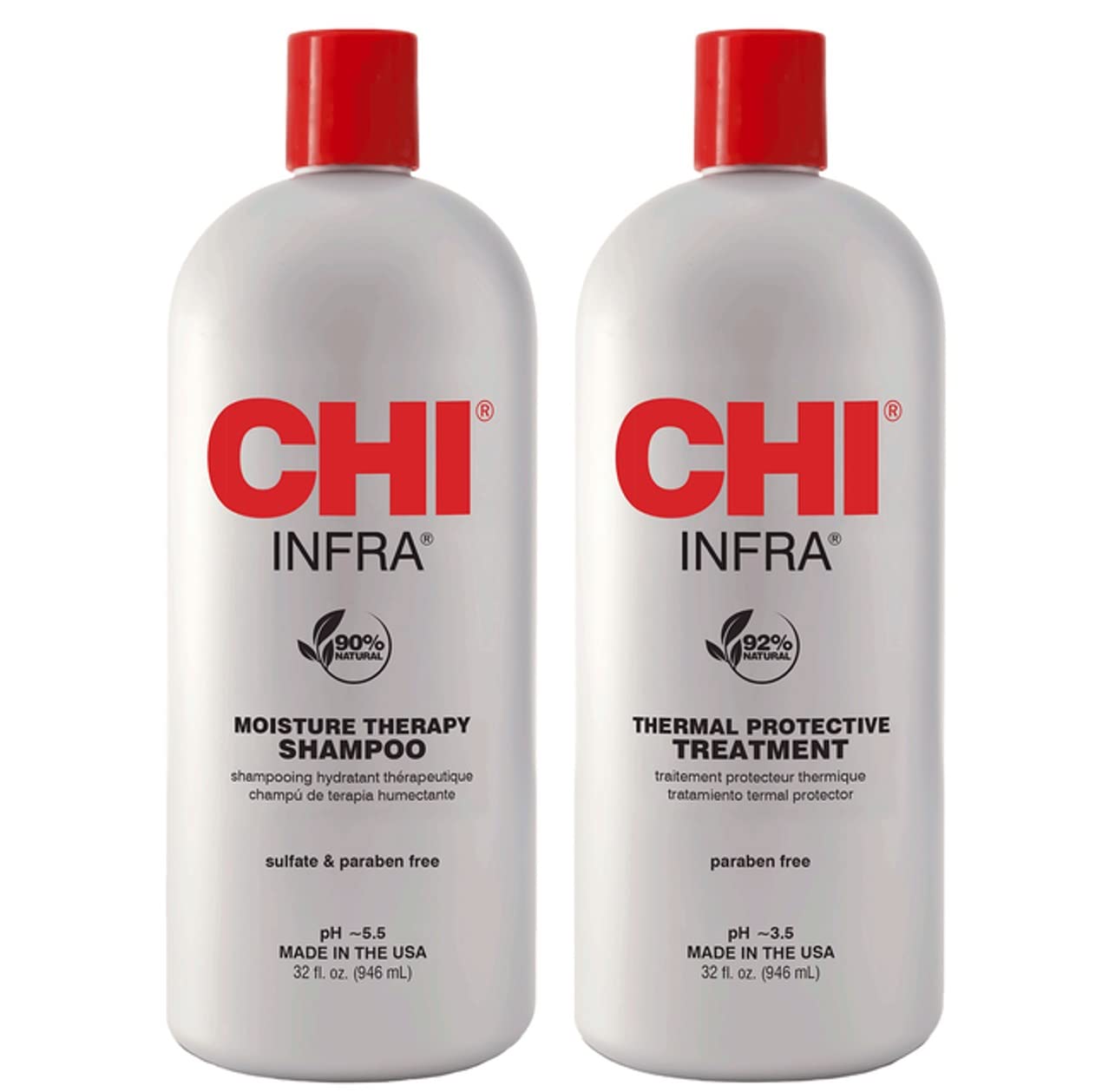 Infra Shampoo & Treatment 32oz Duo Set packaging image