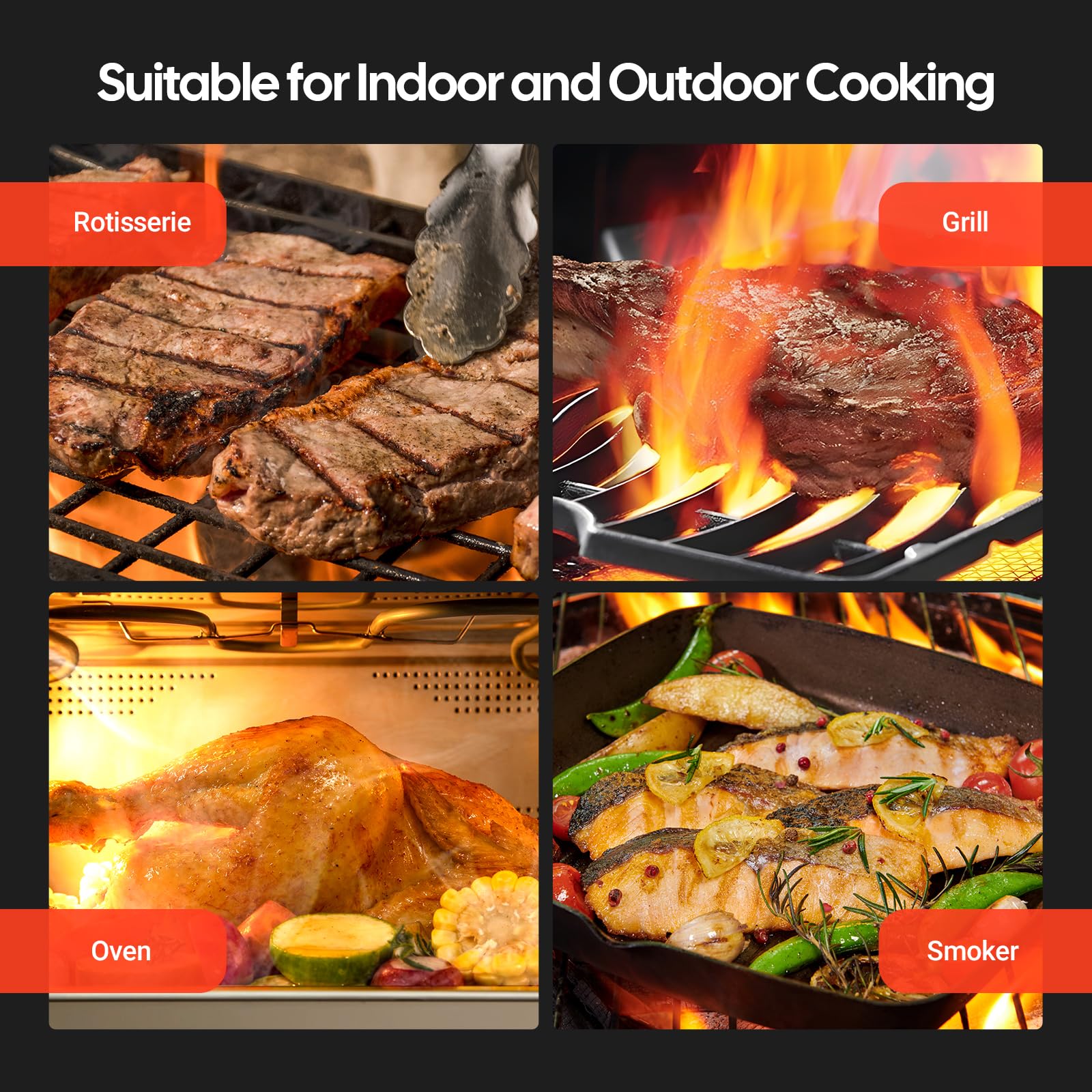 Offline data storage and auto sync feature on INKBIRD thermometer