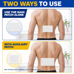 Inknows lidocaine patches 3.9 x 5.5 inch size