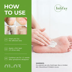 Inlifay jock itch antifungal cream product packaging
