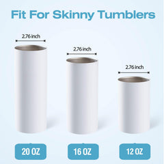 Inner mouth diameter of 2.76 inch lid for tumbler