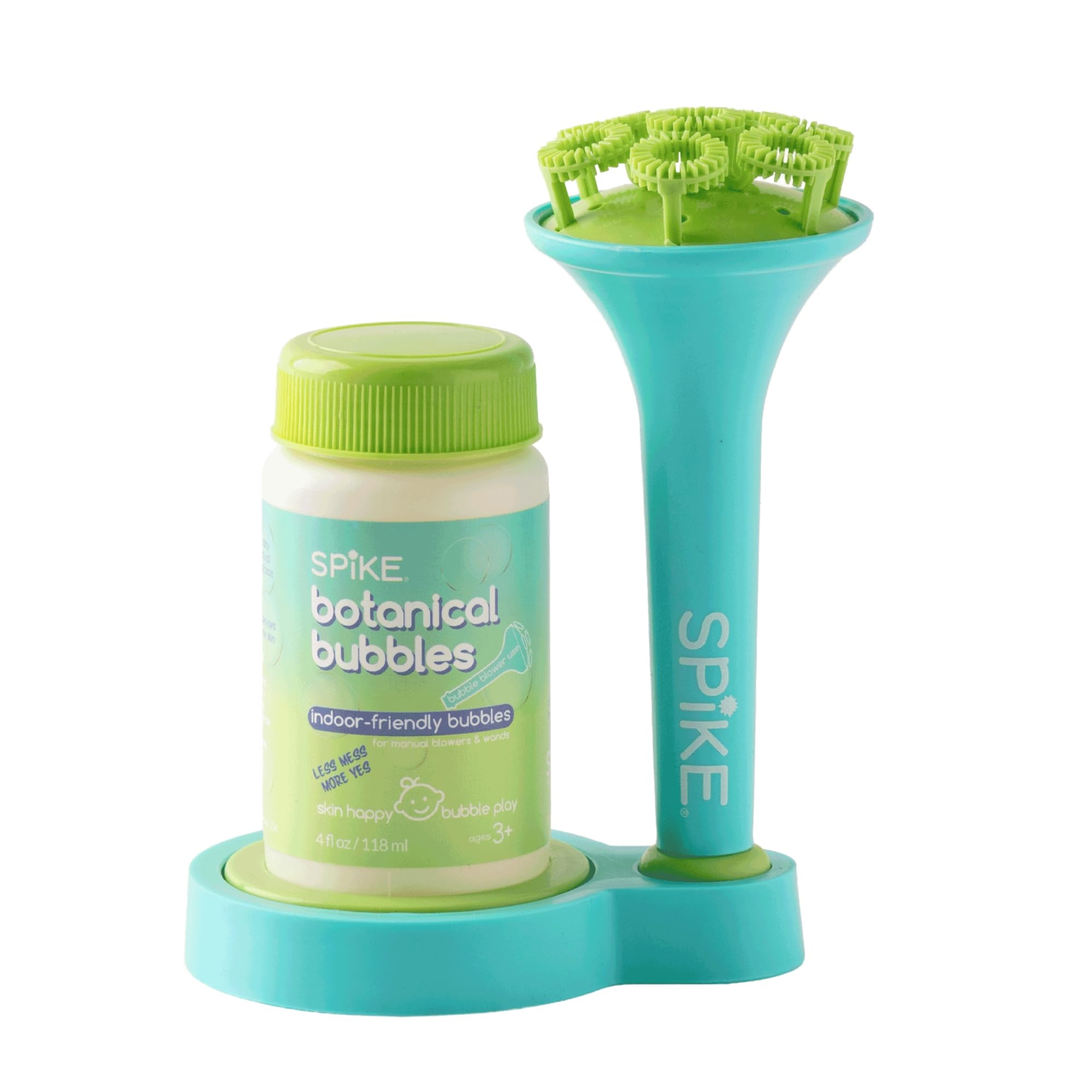 Innobaby Spike Bubble Blower Aqua with tray
