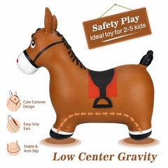 Durable eco-friendly material bouncy horse hopper