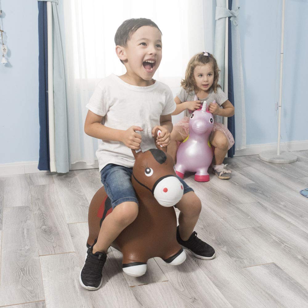 Indoor and outdoor use horse hopper toy for kids 2-4