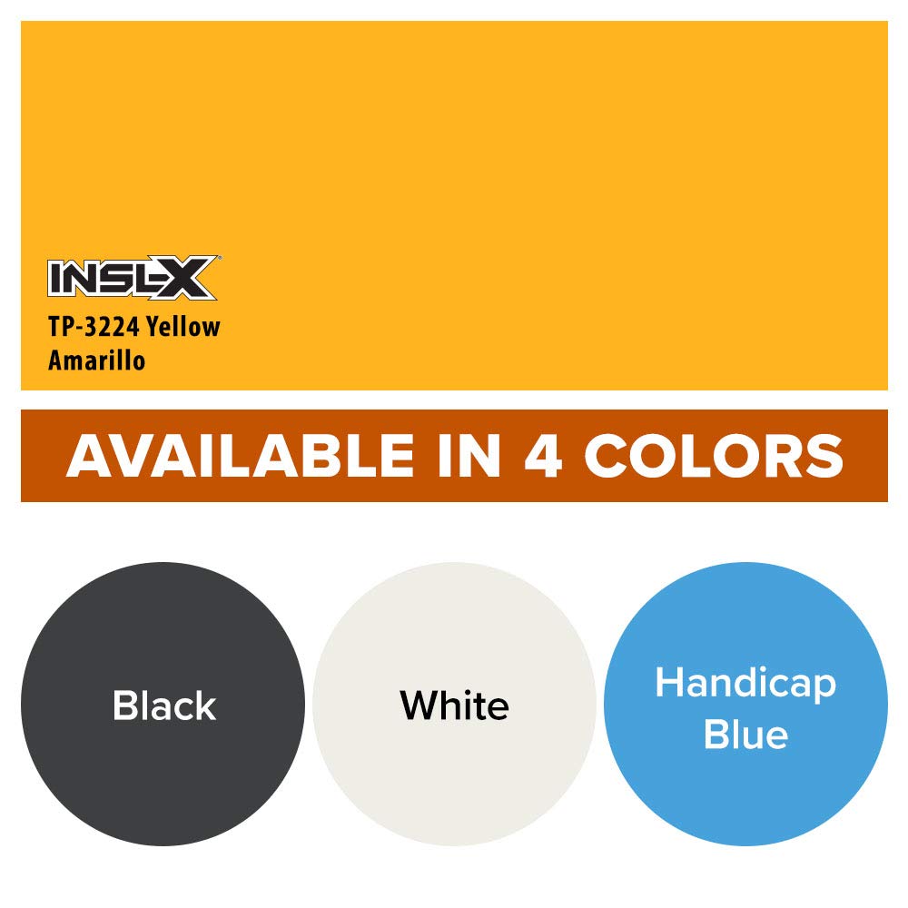 Yellow INSL-X traffic paint 1 gallon for line marking