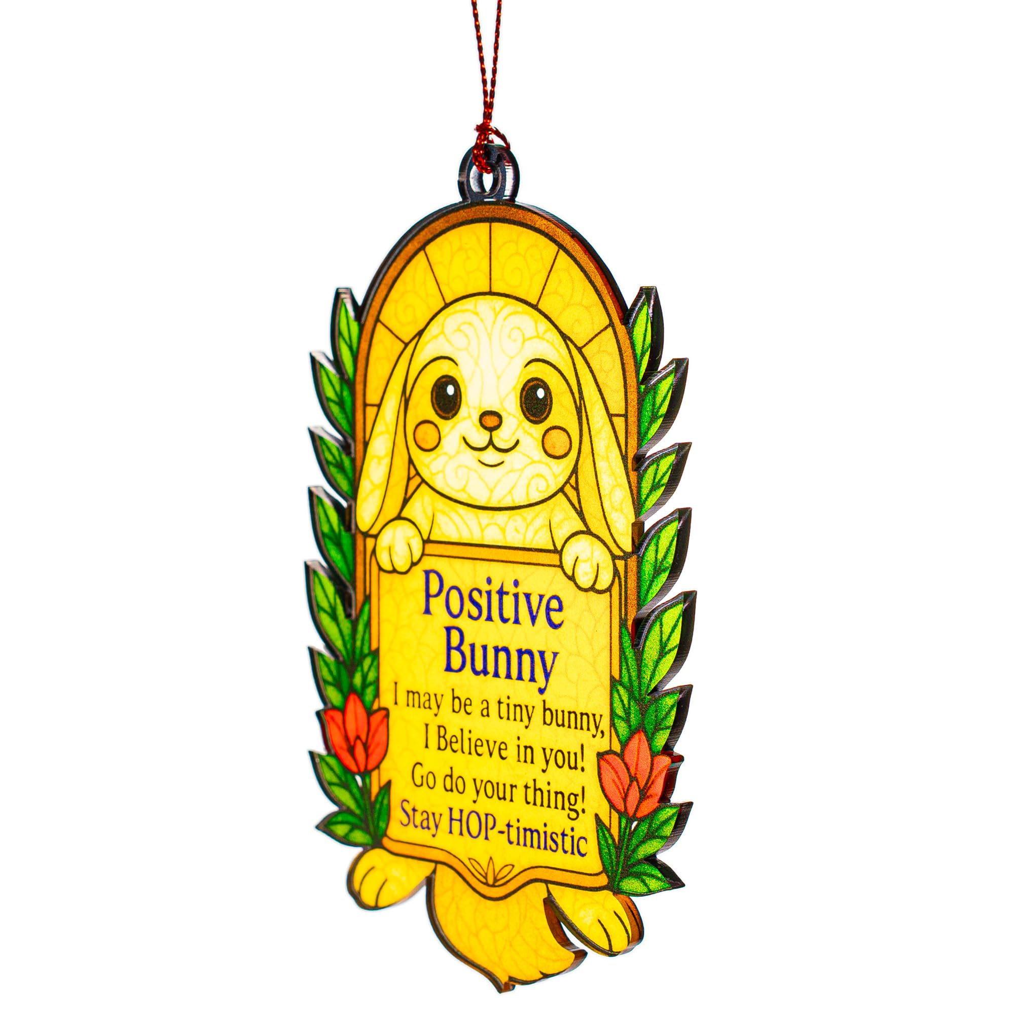 Decorative suncatcher ornament suitable for windows and trees