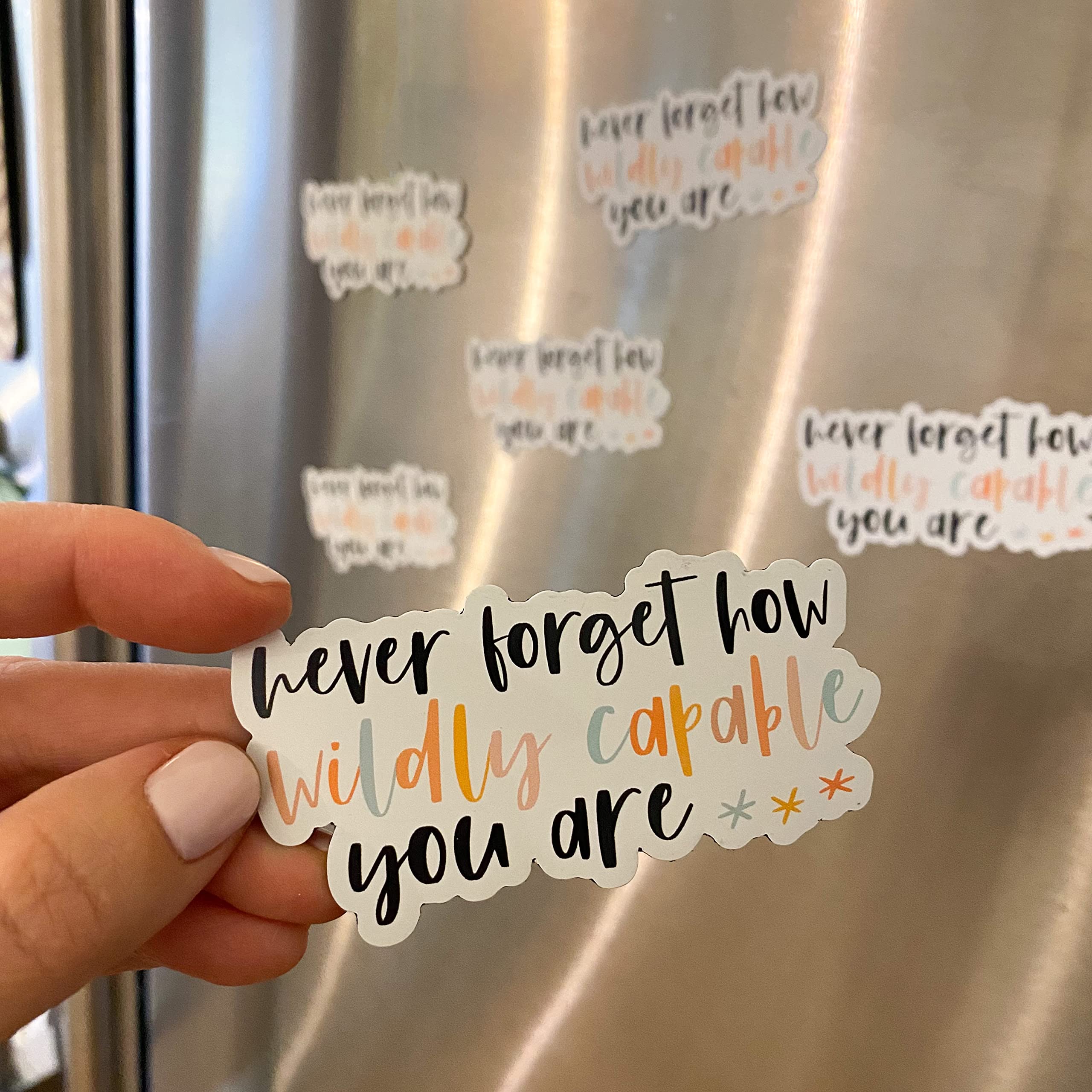 Removable waterproof magnet for fridge