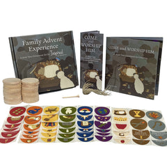 Inspired Traditions Jesse Tree Ornament Kit with Advent Book main image