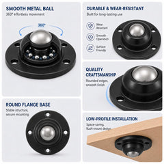 Screws for fixed attachment included