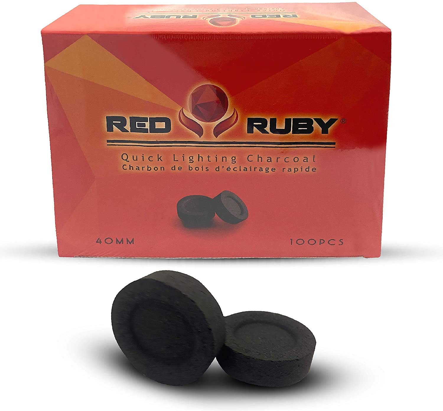 Assorted charcoal forms tablets disks rolls