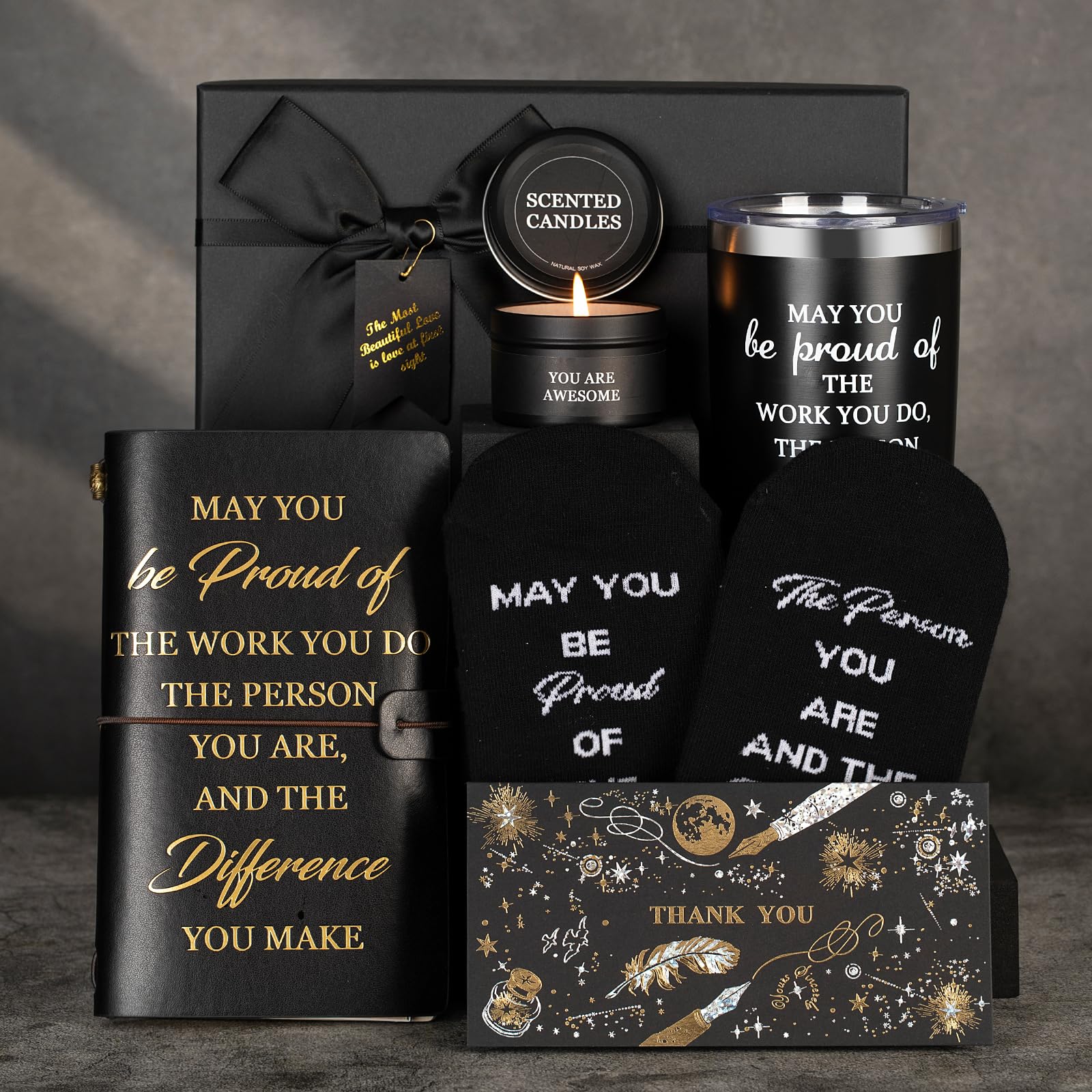 Insulated tumbler included in employee appreciation gifts