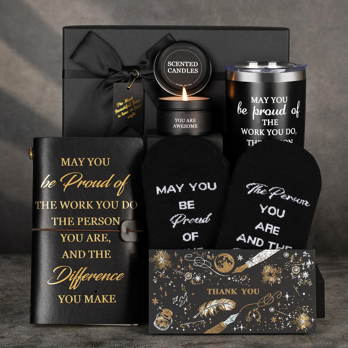 Insulated tumbler included in employee appreciation gifts