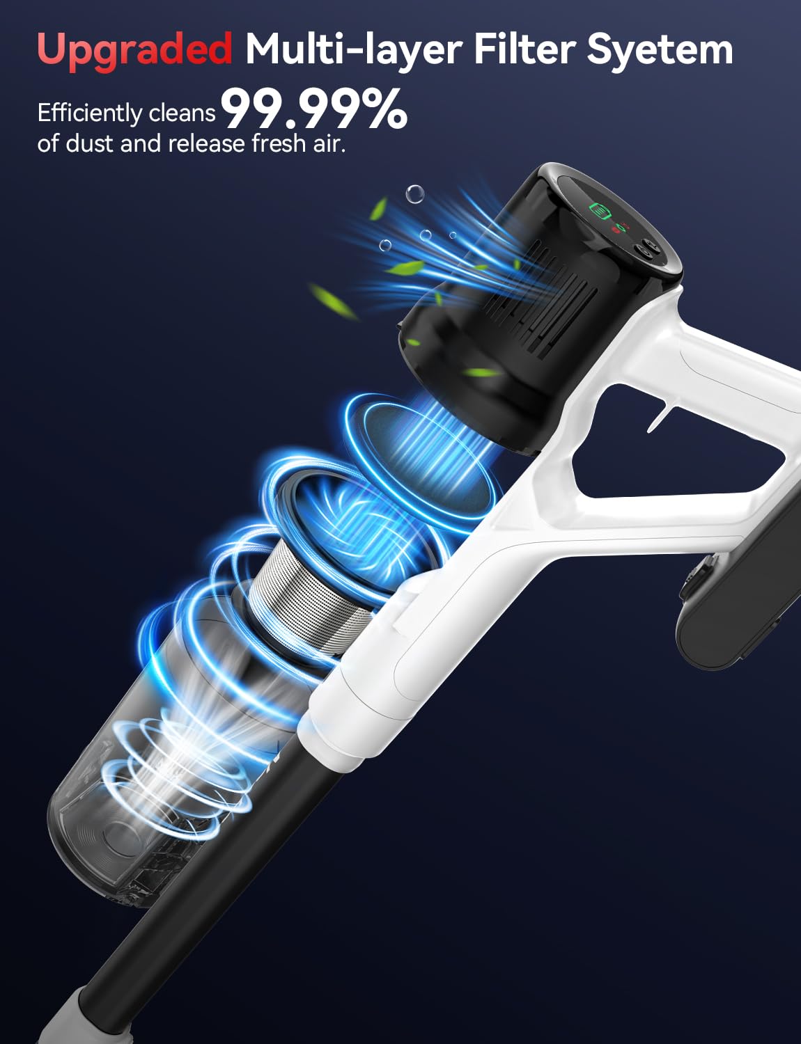 Charging indicator showing 2-hour fast charge
